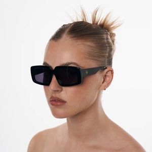 SHVDE 002 Nero Sunglasses, Black